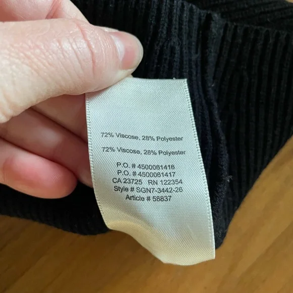 Wilfred sculpt knit square neck cropped tank - Picture 7 of 8